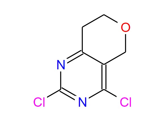 2,4-二氯-5H,7H,8H吡喃并[4,3-d]嘧啶,2,4-Dichloro-7,8-dihydro-5H-pyrano[4,3-d] pyrimidine