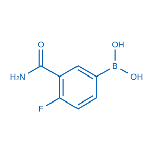 3-氨甲酰基-4-氟苯基硼酸