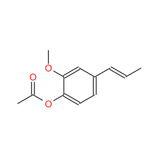 乙酸异丁香酚酯；93-29-8