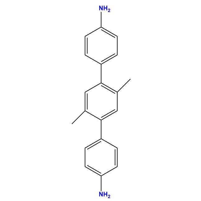 2.5-二(4-胺基苯-1基)1,4-二甲苯,2',5'-dimethyl-[1,1':4',1''-terphenyl]-4,4''-diamine