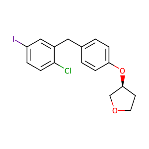 (3S)-3-[4-[(2-氯-5-碘苯基)甲基]苯氧基]四氢呋喃,(3S)-3-[4-[(2-Chloro-5-iodophenyl)methyl]phenoxy]tetrahydro-furan