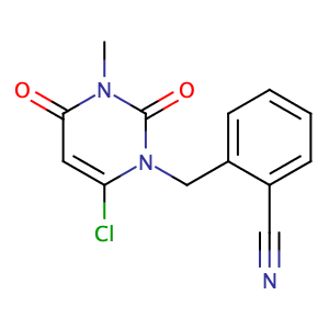 苯甲酸阿格列汀中間體I,2-[(6-Chloro-3,4-dihydro-3-Methyl-2,4-dioxo-1(2h)-pyriMidinyl)Methyl]benzonitrile