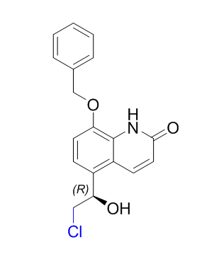 茚达特罗杂质11,(R)-8-(benzyloxy)-5-(2-chloro-1-hydroxyethyl)quinolin-2(1H)-one