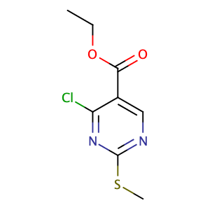 4-氯-2-甲硫基嘧啶-5-羧酸乙酯,ethyl 4-chloro-2-methylthio-5-pyrimidine-carboxyl