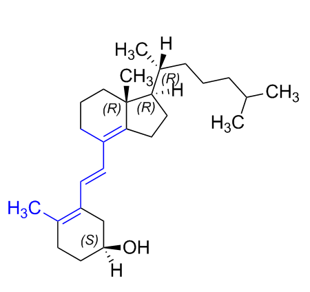 维生素D3杂质05,(6E)-9,10-secocholesta-5(10),6,8-trien-3β-ol