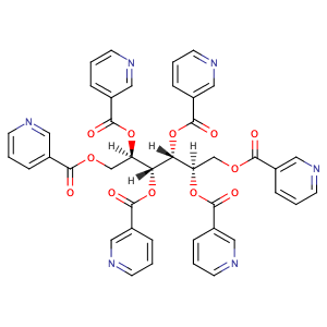 甘露六烟酯,Mannitol Nicotinate