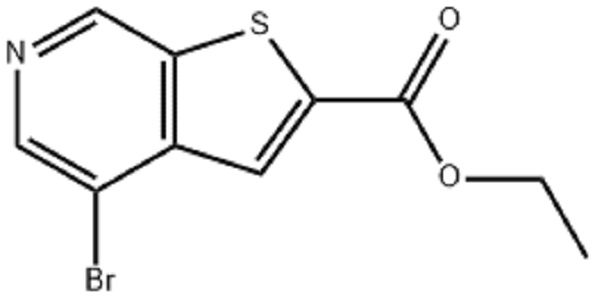 4-溴噻吩并[2,3-c]吡啶-2-羧酸乙酯,Ethyl4-bromothieno[2,3-c]pyridine-2-carboxylate