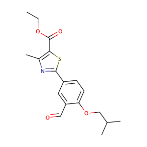2-[3-醛基-4-异丁氧基苯基]-4-甲基噻唑-5-甲酸乙酯,Ethyl 2-(3-Formyl-4-isobutoxyphenyl)-4-Methylthiazole-5-Carboxylate