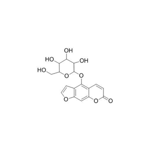 佛手酚葡萄糖苷,bergaptolo-β-D-gluco-ryranoside