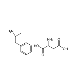 Aspartic acid - (2R)-1-phenyl-2-propanamine (1:1)