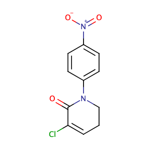 3-氯-5,6-二氢-1-(4-硝基苯基)-2(1H)吡啶酮,3-Chloro-5,6-dihydro-1-(4-nitrophenyl)-2(1H)-pyridinone