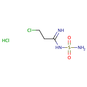 法莫替丁侧链,3-Chloro-N-sulfamoylpropanimidamide hydrochloride