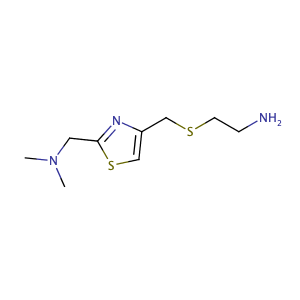 2-（二甲氨基甲基）-4-（2-氨乙基硫甲基）噻唑
