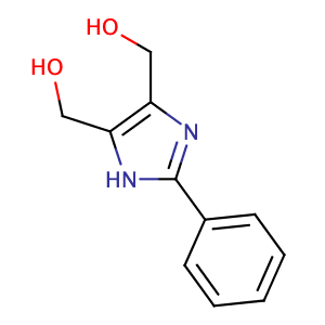 4，5-二（羥甲基）-2-苯基-1H-咪唑,4,5-Dihydroxymethyl-2-phenylimidazole