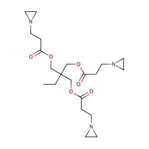三羟甲基丙烷-三(3-吖丙啶基丙酸酯),2-[(3-aziridin-1-ylpropionyl)methyl]-2-ethylpropane-1,3-diyl bis(aziridine-1-propionate)