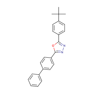 2-(4'-叔丁苯基)-5-(4'-联苯基)-1,3,4-噁二唑,PBD