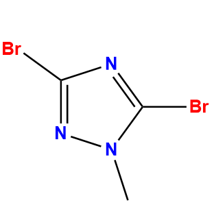3,5-二溴-1-甲基-1,2,4-噻唑,3,5-dibromo-1-methyl-1,2,4-triazole