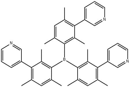 三[2,4,6-三甲基-3-(3-吡啶基)苯基]硼烷,3TPYMB