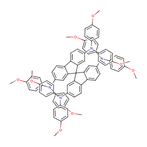 2,2',7,7'-四[N,N-二(4-甲氧基苯基)氨基]-9,9'-螺二芴,Spiro-OMeTAD