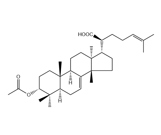 3α-乙?；?苷遂-7,24二烯-21-酸