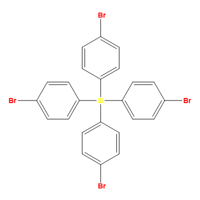 四溴苯基硅烷,tetrakis(4-bromophenyl)silane