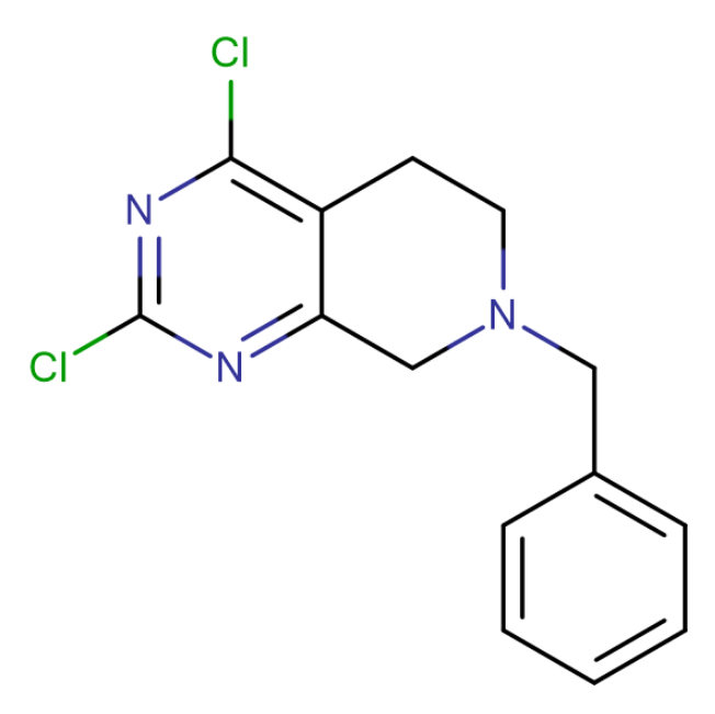 7-苄基-2,4-二氯-5,6,7,8-四氢吡啶并[3,4-D]嘧啶,7-Benzyl-2,4-dichloro-5,6,7,8-tetrahydropyrido[3,4-d]pyriMidine