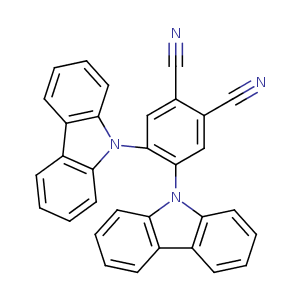 4,5-二(9-咔唑基)-邻苯二腈,4,5-bis(carbazol-9-yl)-1,2-dicyanobenzene