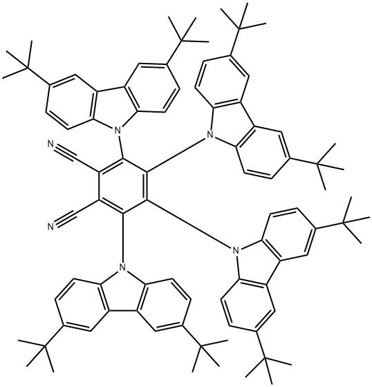 3,4,5,6-四(3,6-二叔丁基-9-咔唑基)-对苯二腈,4CzTPN-Ph