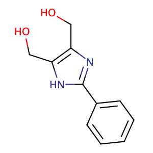 4，5-二（羟甲基）-2-苯基-1H-咪唑