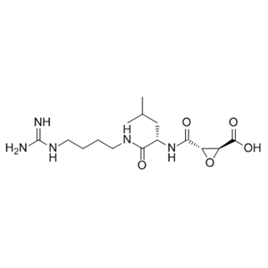 N-(反式-环氧丁二酰基)-L-亮氨酸-4-胍基丁基酰胺,E64