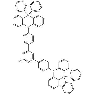 2-甲基-4,6-双[4-(9,9-二苯基-9,10-二氢吖啶)苯基]嘧啶