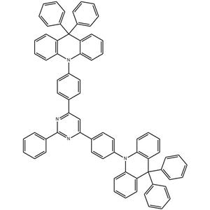 2-苯基-4,6-双[4-(9,9-二苯基-9,10-二氢吖啶)苯基]嘧啶