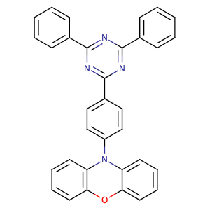 10-(4-(4,6-二苯基l-1,3,5-三嗪-2-基)苯基)-10氢-吩噁嗪