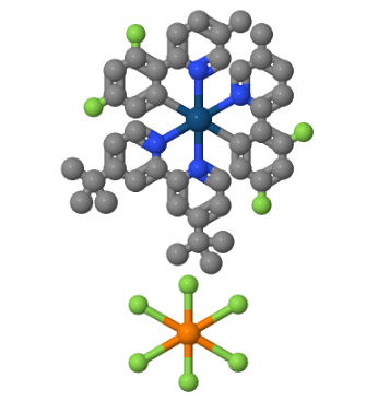 [4,4''-双(1,1-二甲基乙基)-2,2''-联吡啶-κN,κN]双[3,5-二氟-2-(5-甲基-2-吡啶基)苯基]铱六氟磷酸盐,[4,4'-Bis(1,1-dimethylethyl)-2,2'-bipyridine-κN,κN]bis[3,5-difluoro-2-(5-methyl-2-pyridinyl)phenyl] iridium hexafluorophosphate