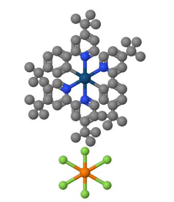 [4,4''-二叔丁基-2,2''-联吡啶] [双[5-(叔丁基)-2-[4-(叔丁基)-2-吡啶基-kN]苯基-kC]六氟磷酸铱(III),Bis{5-(2-methyl-2-propanyl)-2-[4-(2-methyl-2-propanyl)-2-pyridinyl]phenyl}ruthenium(1+) hexafluorophosphate - 4,4'-bis(2-methyl-2-propanyl)-2,2'-bipyridine (1:1:1)