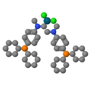 双[(二环己基)(4-二甲基氨苯基)膦]氯化钯(II),Bis[(dicyclohexyl)(4-diMethylaMinophenyl)phosphine] palladiuM(II) chloride, (A-caPhos)2PdCl2