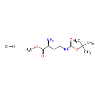N'-叔丁氧羰基-L-2,4-二氨基丁酸甲酯盐酸盐,H-Dab(Boc)-Ome.HCl