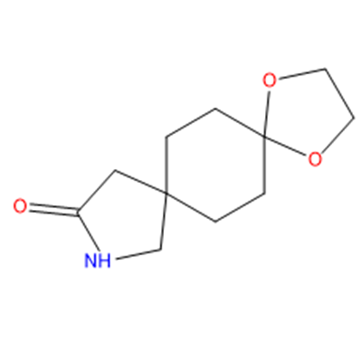 1,4-二氧雜-10-氮雜二螺[4.2.4.2]十四烷-11-酮,1,4-dioxa-10-azadispiro[4.2.4.2]tetradecan-11-one