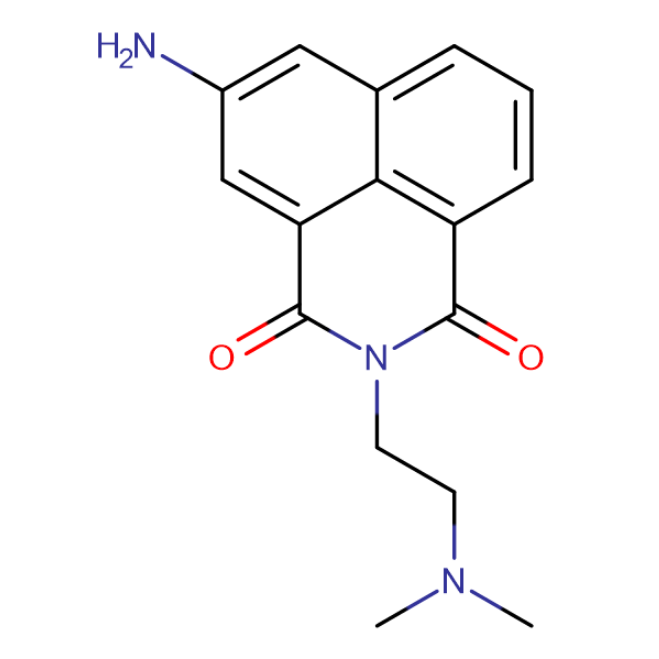 5-氨基-2-(2-(二甲基氨基)乙基)-1H-苯并[de]异喹啉-1,3(2H)-二酮,5-Amino-2-(2-(dimethylamino)ethyl)-1H-benzo[de]isoquinoline-1,3(2H)-dione