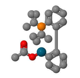 2-(2′-二叔丁基膦)二苯基钯(II)醋酸盐,2-(2'-DI-TERT-BUTYLPHOSPHINE)BIPHENYLPA