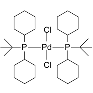 104889-13-6；双(叔丁基二环己基膦)二氯化钯(II)