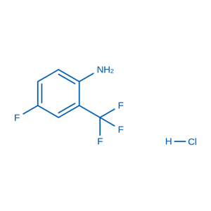 4-氟-2-(三氟甲基)苯胺盐酸盐,4-Fluoro-2-(trifluoromethyl)aniline hydrochloride