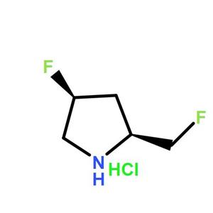 (2S,4S)-4-fluoro-2-(fluoromethyl)pyrrolidine hydrochloride