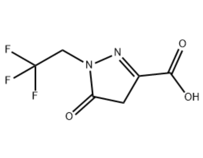 4，5-二氢-5-氧代-1-（2，2，2-三氟乙基）-1H-吡唑-3-羧酸,1H-Pyrazole-3-carboxylic acid, 4,5-dihydro-5-oxo-1-(2,2,2-trifluoroethyl)-