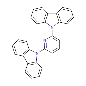 2,6-二(9-咔唑基)吡啶,9,9-(2,6-pyridinediyl)bis-9H-carbazole