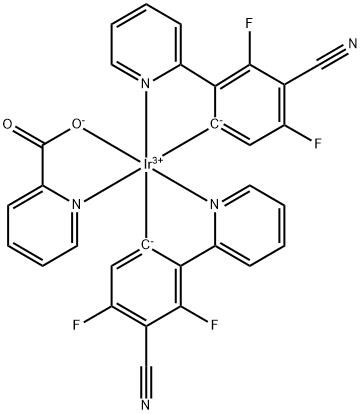 二[2-(5-氰基-4,6-二氟苯基)吡啶-C2,N)]吡啶甲酰合铱,FCNIrPic