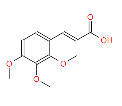 2,3,4-三甲氧基肉桂酸,3-(2,3,4-Trimethoxyphenyl)acrylic acid