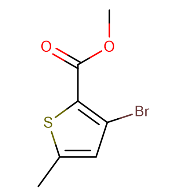 3-溴-5-甲基噻吩-2-羧酸甲酯,Methyl 3-bromo-5-methylthiophene-2-carboxylate