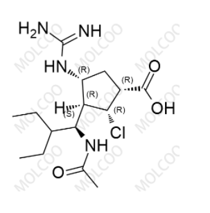 帕拉米韋氯代異構(gòu)雜質(zhì),Peramivir Chlorisomeric Impurity