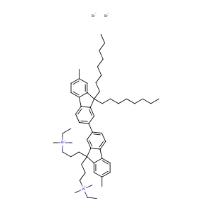 聚[(9,9-二(3'-(N,N -二甲氨基)丙基)芴基-2,7-二基)-alt-[(9,9-二正辛基芴基-2,7-二基)-溴,PFNBr